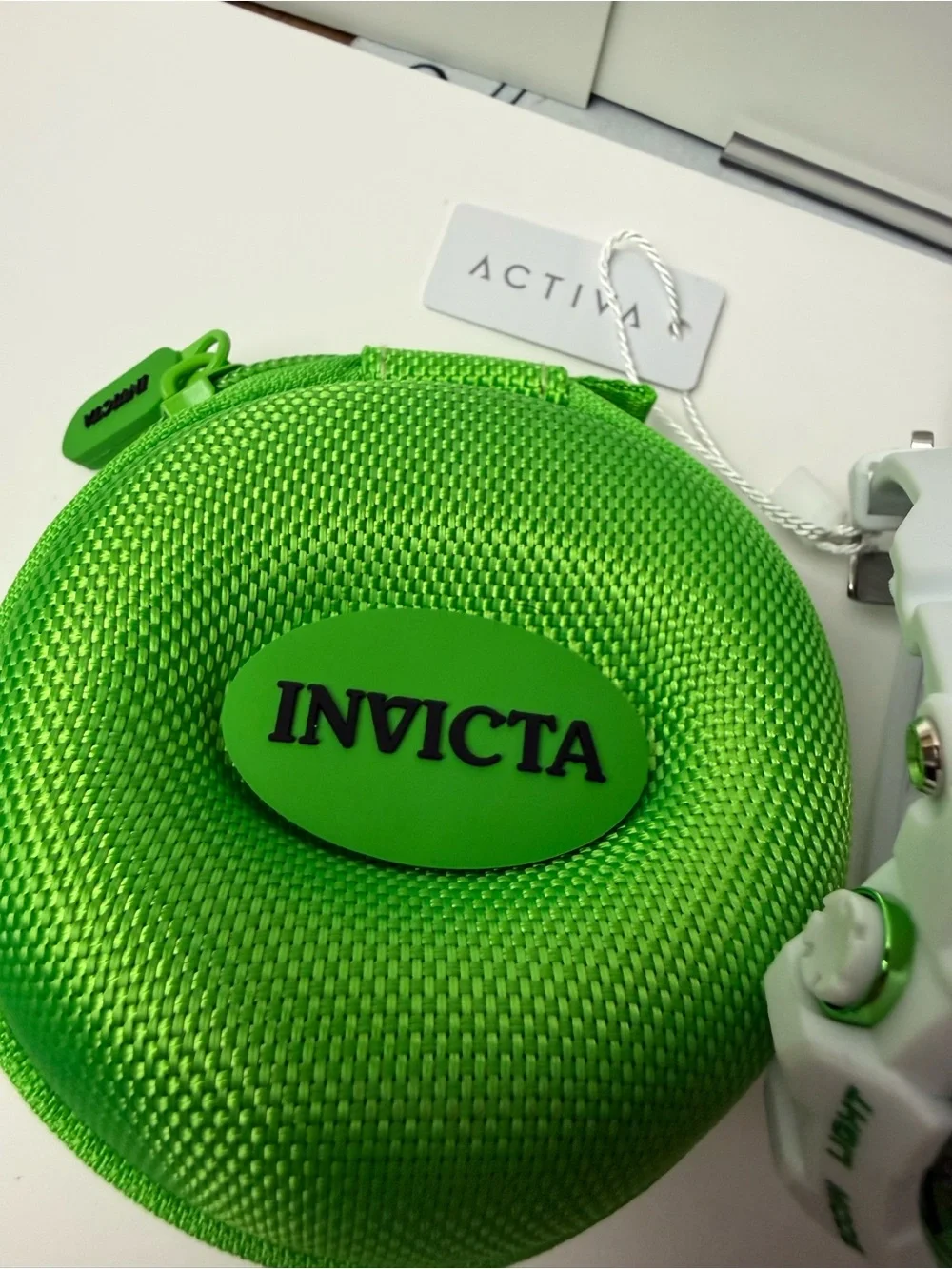 Invicta Activa Digital Sport Watch - White and Green